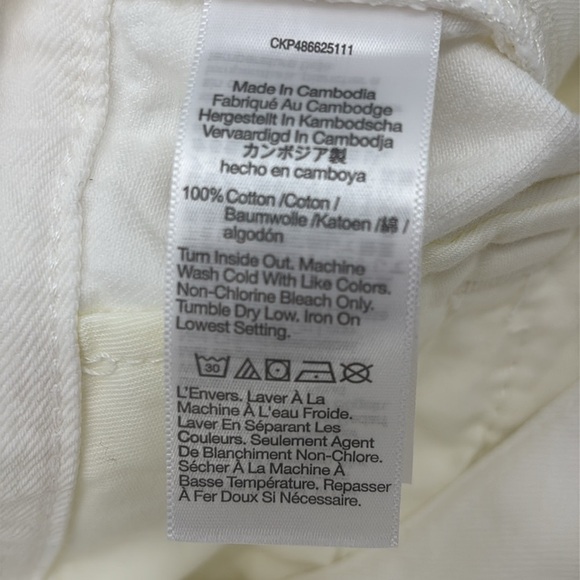 Madewell Harlow Wide-Leg Jean: Airy Denim Edition Tile White size 31 NWT NO670 - Picture 11 of 14